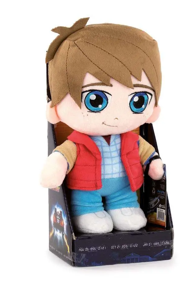 Peluche back to the future marty s in display